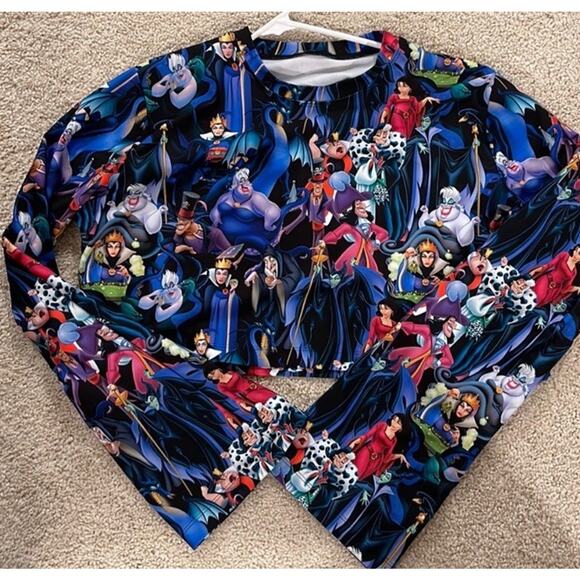 BlackMilk Disney Villains Top XL Cruella Ursula Maleficent Exclusive - Picture 5 of 7
